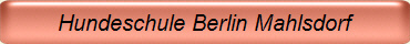 Hundeschule Berlin Mahlsdorf